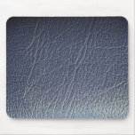 Beautiful Blue Leather Mouse Pad