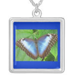 Beautiful Blue Morpho Pendants