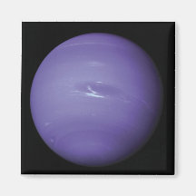 Beautiful blue Neptune, as seen from space, NASA Fridge Magnets