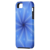 Beautiful Blue Spokes iPhone 5 Cover