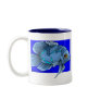 Beautiful Blue Tropical Oscar Fish Mug