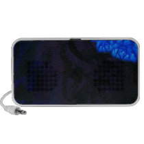 Beautiful bluish blossom texture speakers