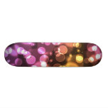 Beautiful bokeh texture skate board deck