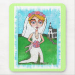 Beautiful Bride - wedding day mousepad