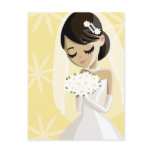 Beautiful Brides Postcard