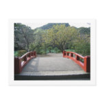 Beautiful bridge in Japan. postcards