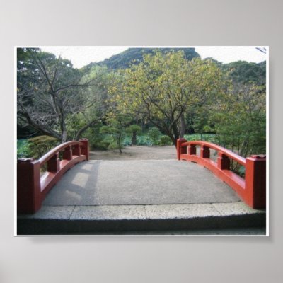 Beautiful Bridge Poster by DavisValentine