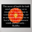 Beautiful Buddhist Quote with Vibrant Mandela posters
