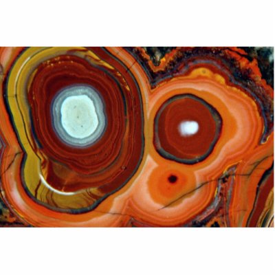 Beautiful Bull's eyes in Mexican agate Photo Sculpture by inspirelove