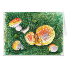 Beautiful but poisonous greeting card
