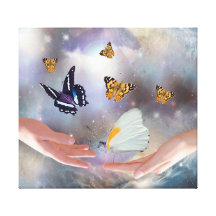 Beautiful Butterflies Canvas Print
