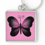Beautiful Butterfly Keychain