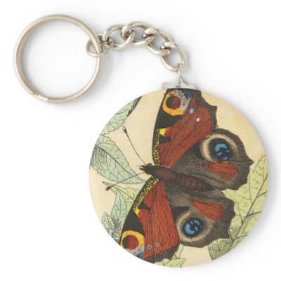 Beautiful Butterfly Key Chains by MyOtherPlanet
