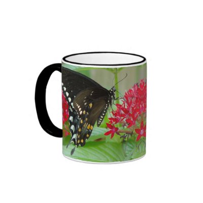 Beautiful Butterfly Mug by penart