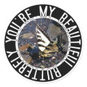 Beautiful Butterfly Sticker