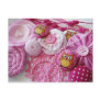 beautiful button postcard