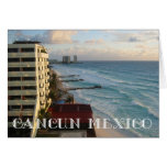 Beautiful Cancun Ocean View Card