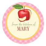 Beautiful Canning Label Illustrated Stickers