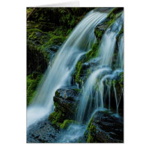 Beautiful Cascade Waterfall Card