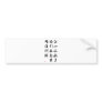 Beautiful Chinese Calligraphy -land rich in beauty Bumper Stickers