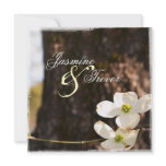 Beautiful Christian Dogwood Wedding Invitation
