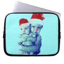 Beautiful Christmas Babies Laptop Sleeves