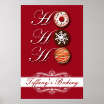 Beautiful Christmas Bakery Cookie Promo Poster