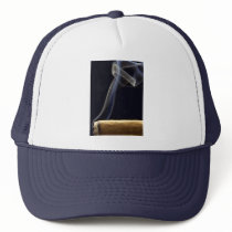 Beautiful Cigar with smoke Trucker Hat