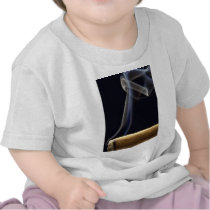 Beautiful Cigar with smoke T-shirt