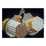 Beautiful Cigarettes and handcuffs Card