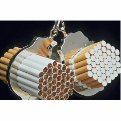 Beautiful Cigarettes and handcuffs Photo Cut Outs by inspirelove