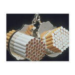Beautiful Cigarettes and handcuffs Post Card