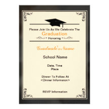 Beautiful Class of 2012 Graduation Invitations