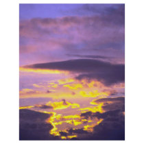 Beautiful Clouds In The Early Evening Full Colour Flyer