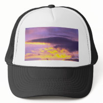 Beautiful Clouds In The Early Evening Trucker Hat