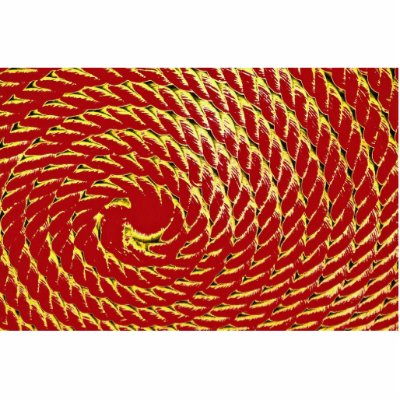 Beautiful Coil of rope with artificial colours Photo Cutouts by inspirelove