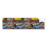 Beautiful Coloured traditional hats Bumper Stickers