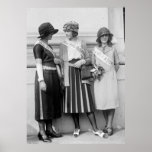 Beautiful Contestants: 1920s Poster
