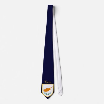 Beautiful Cyprus Flag Tie by GrooveMaster