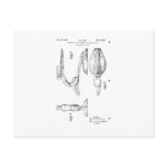 Beautiful design patent drawing of Native American