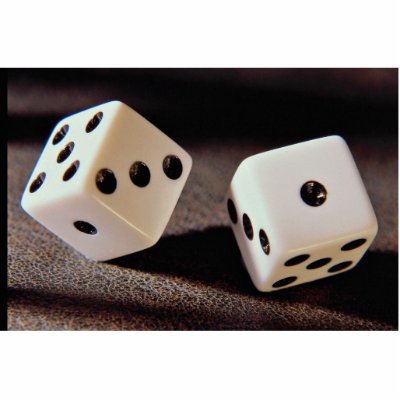 Beautiful Dice on a roll Photo Cut Out by inspirelove