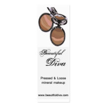 Beautiful Diva Representative Profile Card Business Cards