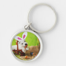 Beautiful Easter Bunny Collection Key Chains
