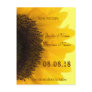 Beautiful Elegant Sunflower Wedding Invitation