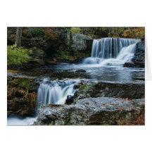 Beautiful Factory Falls Greeting Card