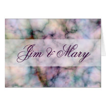 Beautiful Fantasy Coloured Marble Abstract Designs Cards