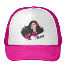 Beautiful Filipina Graphic Tee Hats