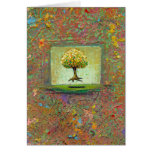 Beautiful floating tree earthy modern art My Queen