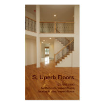 beautiful floor business cards