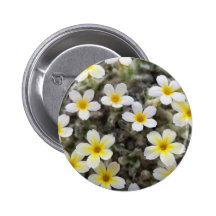 BEAUTIFUL FLORAL PINBACK BUTTONS